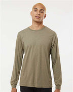 BELLA + CANVAS 3513 - Unisex Triblend Long Sleeve Tee - Olive Triblend
