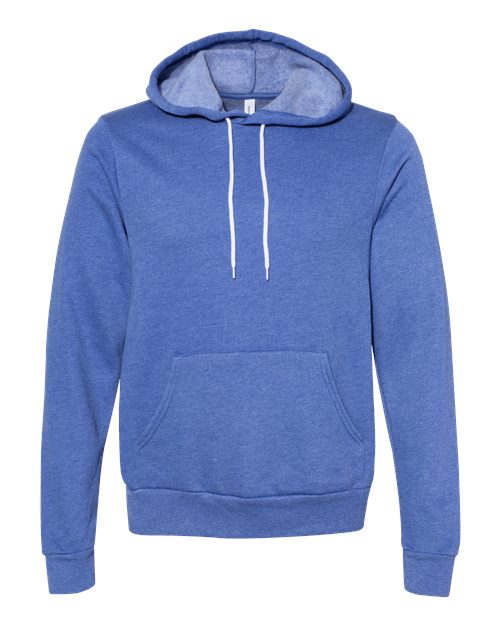 BELLA + CANVAS 3719 - Unisex Sponge Fleece Hoodie Sweatshirt - Heather Columbia Blue