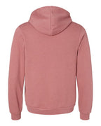 BELLA + CANVAS 3719 - Unisex Sponge Fleece Hoodie Sweatshirt - Heather Mauve