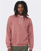 BELLA + CANVAS 3719 - Unisex Sponge Fleece Hoodie Sweatshirt - Heather Mauve