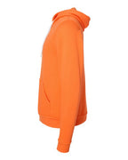BELLA + CANVAS 3719 - Unisex Sponge Fleece Hoodie Sweatshirt - Orange