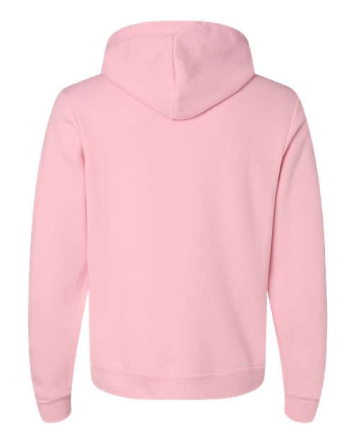 BELLA + CANVAS 3719 - Unisex Sponge Fleece Hoodie Sweatshirt - Pink