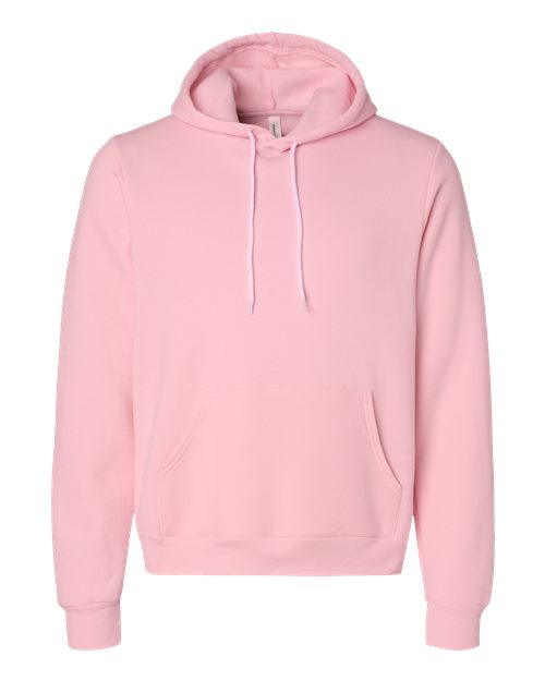 BELLA + CANVAS 3719 - Unisex Sponge Fleece Hoodie Sweatshirt - Pink