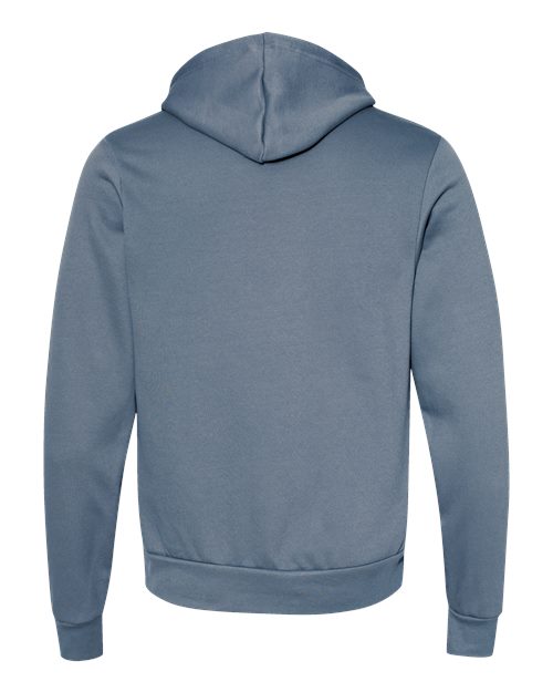 BELLA + CANVAS 3719 - Unisex Sponge Fleece Hoodie Sweatshirt - Steel Blue