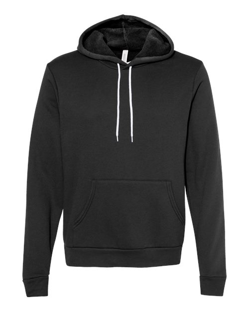 BELLA + CANVAS 3719 - Unisex Sponge Fleece Hoodie Sweatshirt - Vintage Black