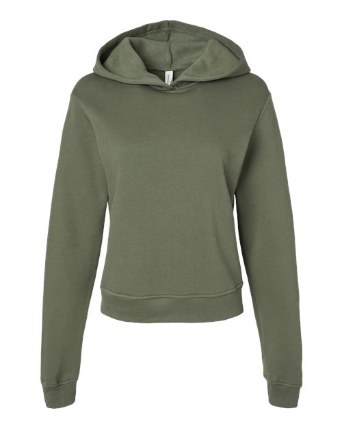 BELLA + CANVAS 7519 - Women's Classic Hoodie Sweatshirt - Military Green