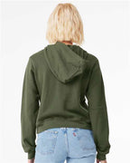 BELLA + CANVAS 7519 - Women's Classic Hoodie Sweatshirt - Military Green