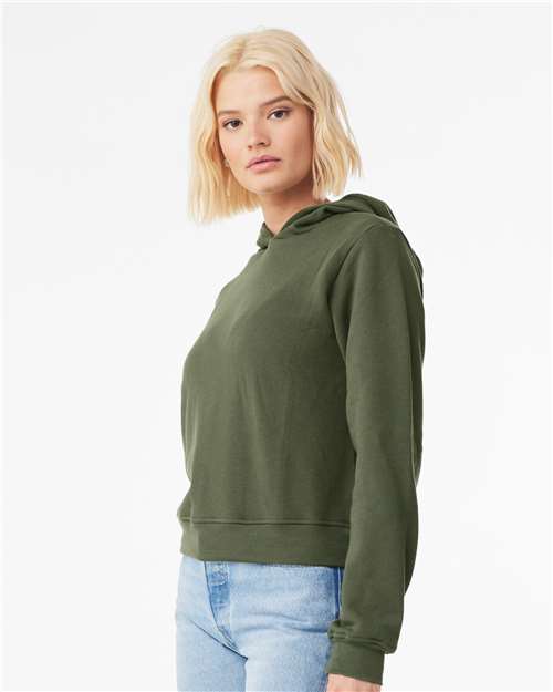 BELLA + CANVAS 7519 - Women's Classic Hoodie Sweatshirt - Military Green