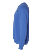 BELLA + CANVAS 3901 - Unisex Sponge Fleece Raglan Crewneck Sweatshirt - Heather True Royal