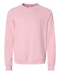 BELLA + CANVAS 3901 - Unisex Sponge Fleece Raglan Crewneck Sweatshirt - Pink