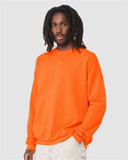 BELLA + CANVAS 3945 - Unisex Sponge Fleece Drop Shoulder Crewneck Sweatshirt - Orange