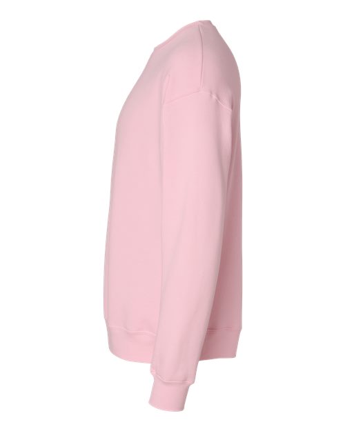 BELLA + CANVAS 3945 - Unisex Sponge Fleece Drop Shoulder Crewneck Sweatshirt - Pink