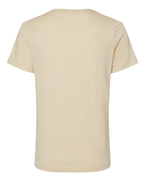 BELLA + CANVAS 6400CVC - Womens Relaxed Fit Heather CVC Tee - Heather Soft Cream