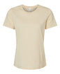BELLA + CANVAS 6400CVC - Womens Relaxed Fit Heather CVC Tee - Heather Soft Cream