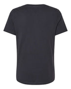 BELLA + CANVAS 6405 - Womens Relaxed Jersey V-Neck Tee - Dark Grey