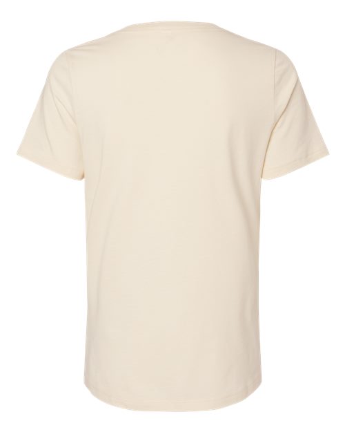 BELLA + CANVAS 6405 - Womens Relaxed Jersey V-Neck Tee - Natural