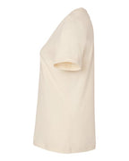 BELLA + CANVAS 6405 - Womens Relaxed Jersey V-Neck Tee - Natural