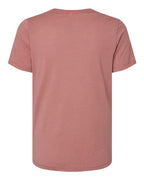 BELLA + CANVAS 6415 - Women's Relaxed Triblend V-Neck Tee - Mauve Triblend