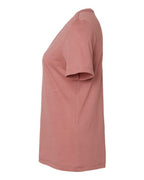 BELLA + CANVAS 6415 - Women's Relaxed Triblend V-Neck Tee - Mauve Triblend