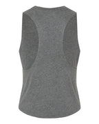 BELLA + CANVAS 6682 - Women's Racerback Crop Tank - Deep Heather