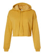 BELLA + CANVAS 7502 - Women's Crop Hoodie Sweatshirt - Heather Mustard