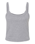 BELLA + CANVAS 1012 — Women's Micro Rib Spaghetti Strap Tank — Athletic Heather (flat)