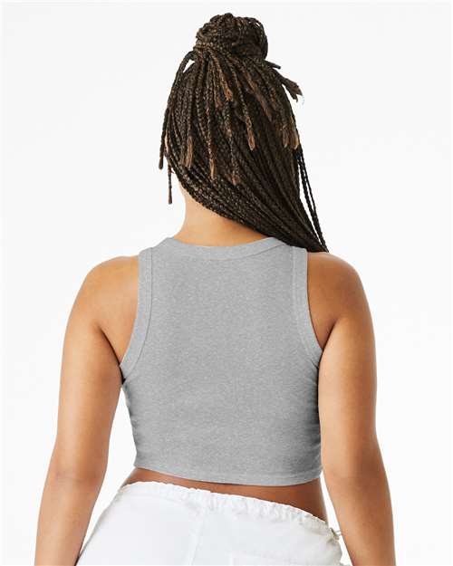 BELLA + CANVAS 1019 - Women's Micro Rib Racer Tank - Athletic Heather