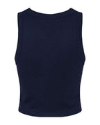 BELLA + CANVAS 1019 - Women's Micro Rib Racer Tank - Solid Navy Blend