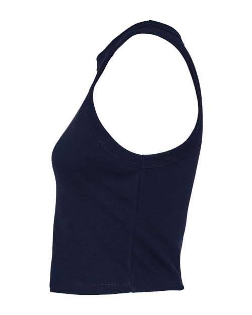 BELLA + CANVAS 1019 - Women's Micro Rib Racer Tank - Solid Navy Blend