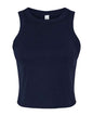 BELLA + CANVAS 1019 - Women's Micro Rib Racer Tank - Solid Navy Blend