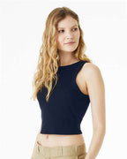 BELLA + CANVAS 1019 - Women's Micro Rib Racer Tank - Solid Navy Blend