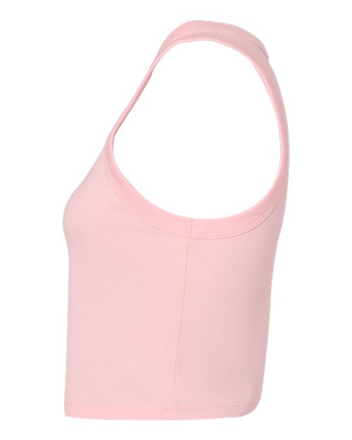 BELLA + CANVAS 1019 - Women's Micro Rib Racer Tank - Solid Pink Blend