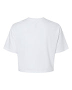 BELLA + CANVAS 6482 - Women's Jersey Crop Tee - White