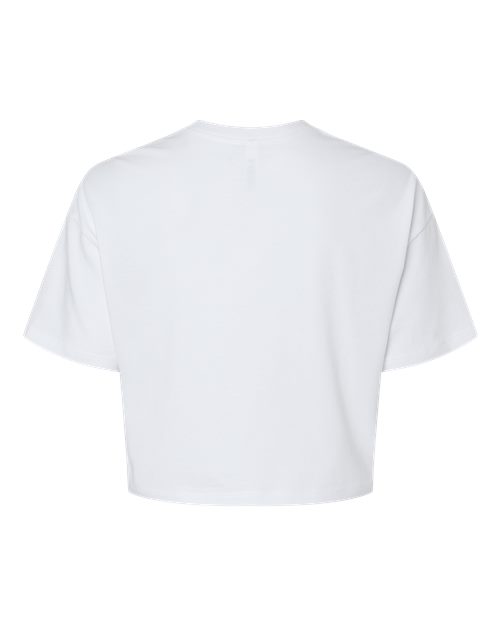 BELLA + CANVAS 6482 - Women's Jersey Crop Tee - White
