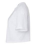 BELLA + CANVAS 6482 - Women's Jersey Crop Tee - White