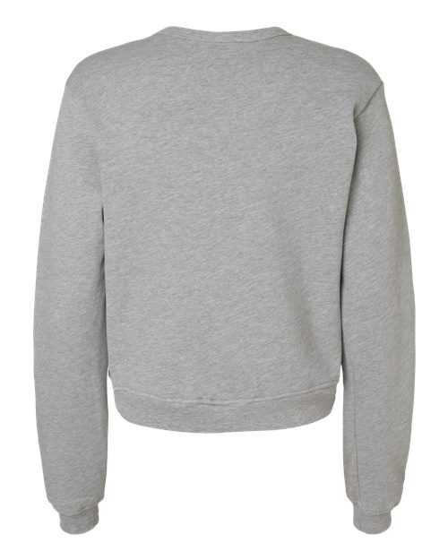 BELLA + CANVAS 7511 - Women's Sponge Fleece Crewneck Sweatshirt - Athletic Heather