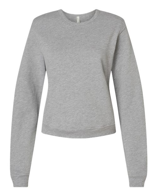 BELLA + CANVAS 7511 - Women's Sponge Fleece Crewneck Sweatshirt - Athletic Heather