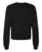 BELLA + CANVAS 7511 - Women's Sponge Fleece Crewneck Sweatshirt - Black