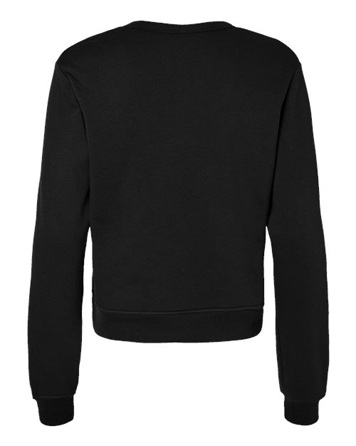 BELLA + CANVAS 7511 - Women's Sponge Fleece Crewneck Sweatshirt - Black