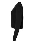 BELLA + CANVAS 7511 - Women's Sponge Fleece Crewneck Sweatshirt - Black