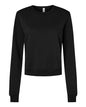 BELLA + CANVAS 7511 - Women's Sponge Fleece Crewneck Sweatshirt - Black