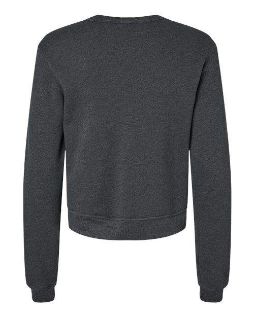BELLA + CANVAS 7511 - Women's Sponge Fleece Crewneck Sweatshirt - Dark Grey Heather