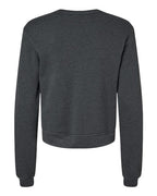 BELLA + CANVAS 7511 - Women's Sponge Fleece Crewneck Sweatshirt - Dark Grey Heather