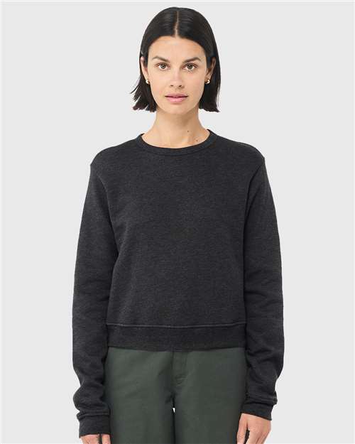 BELLA + CANVAS 7511 - Women's Sponge Fleece Crewneck Sweatshirt - Dark Grey Heather