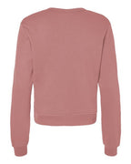 BELLA + CANVAS 7511 - Women's Sponge Fleece Crewneck Sweatshirt - Mauve