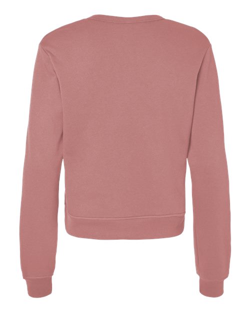 BELLA + CANVAS 7511 - Women's Sponge Fleece Crewneck Sweatshirt - Mauve