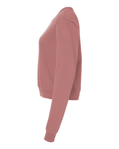 BELLA + CANVAS 7511 - Women's Sponge Fleece Crewneck Sweatshirt - Mauve