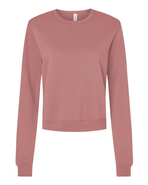 BELLA + CANVAS 7511 - Women's Sponge Fleece Crewneck Sweatshirt - Mauve