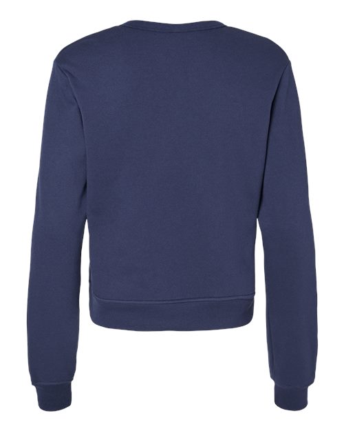BELLA + CANVAS 7511 - Women's Sponge Fleece Crewneck Sweatshirt - Navy