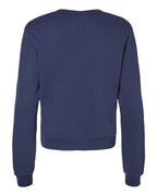 BELLA + CANVAS 7511 - Women's Sponge Fleece Crewneck Sweatshirt - Navy